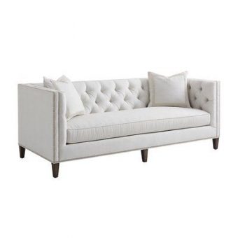 safira ivory modern sofa
