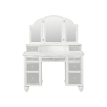 meja rias canela modern ivory