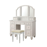 meja rias canela modern ivory