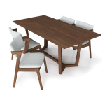 aldera long modern dinning table
