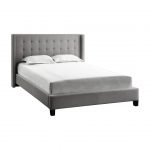 bedroom vania grey modern minimalis