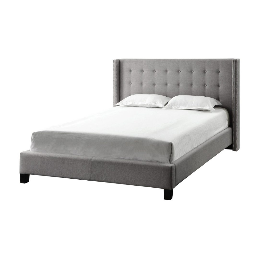bedroom vania grey modern minimalis